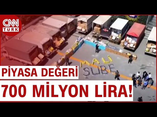 ⁣Mali Şube'den Oto Yedek Parça Kaçakçılarına Operasyon! 700 Milyon Liralık Parçalık Araba Parças