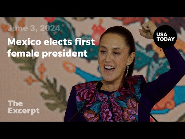 ⁣Mexico elects first female president | The Excerpt