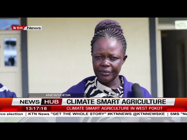 ⁣Climate smart agriculture in West Pokot
