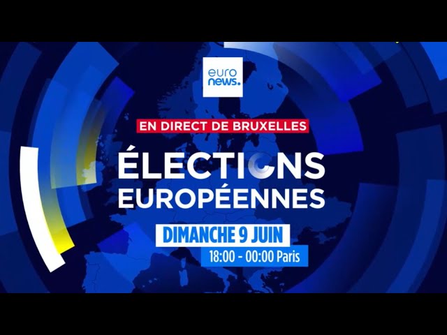 ⁣Soirée électorale : Suivez en direct tous les aspects des élections européennes depuis Bruxelles