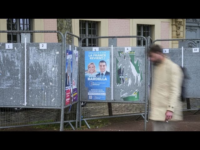 ⁣EU elections: French candidates enter final stretch of campaign