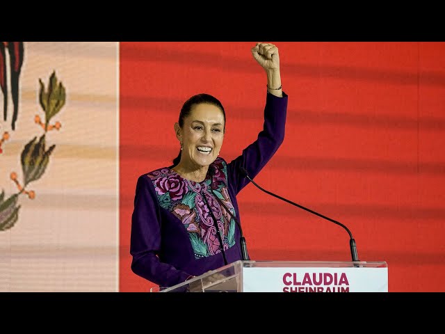 ⁣Mexico elects its first woman president