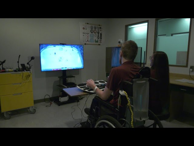 ⁣Alberta hospital uses gaming system for rehabilitation therapy