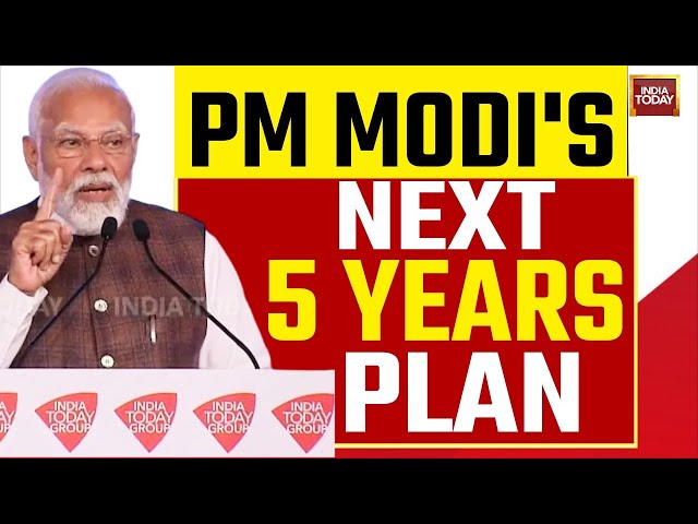 ⁣PM Modi’s Plan For The Next 5 Years | PM Modi News | Lok Sabha Election 2024 | India Today LIVE