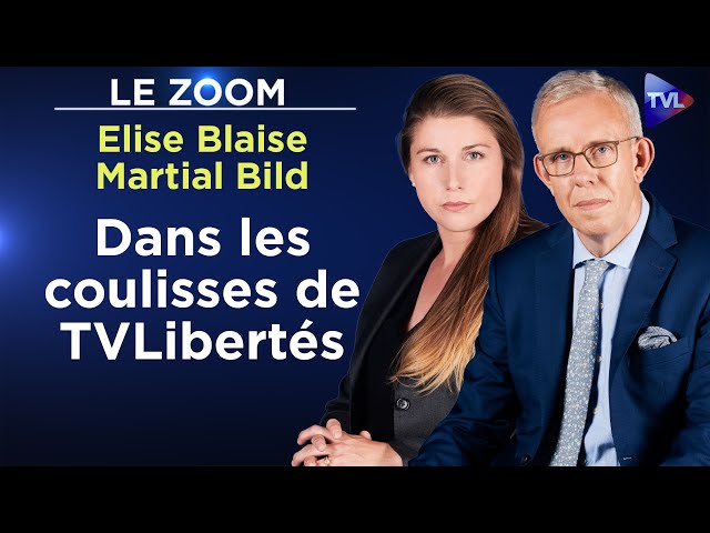 ⁣Tout ce que vous avez voulu savoir sur TVLibertés - Le Zoom - Elise Blaise et Martial Bild - TVL