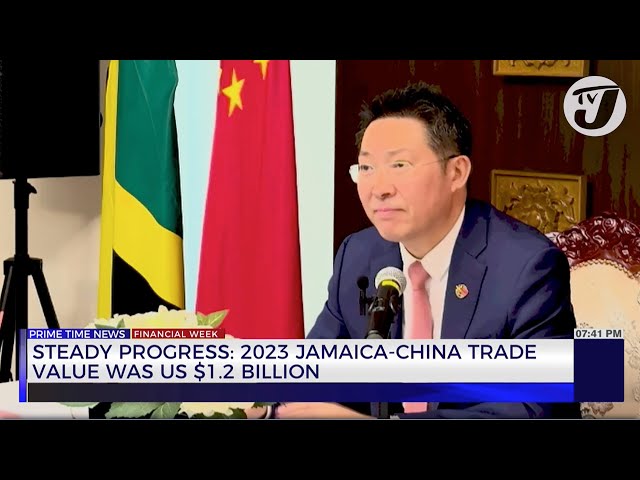 ⁣Steady Progress: 2023 Jamaica-China Trade Value was US$1.2B | TVJ Business Day