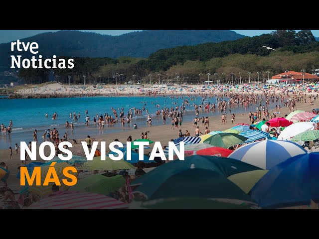 ⁣TURISMO: ESPAÑA SUMA un NUEVO RÉCORD con 24 MILLONES de TURISTAS y 31.500 MILLONES de GASTO | RTVE
