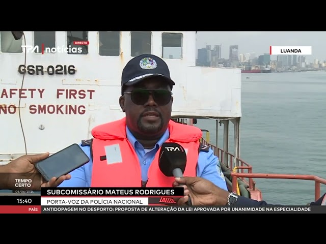 ⁣Polícia fiscal -  Apreende Barco de pesca proveniente do Gana por pesca Ilegal
