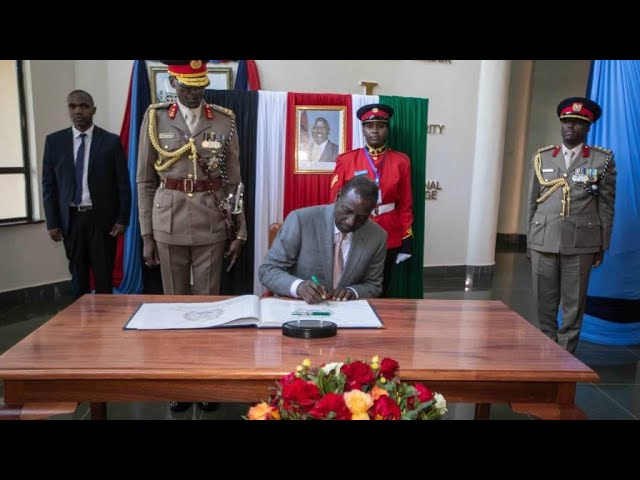 ⁣#SegundaEmisión| Presidente de Kenia recibe informe de equipo viajó a Haití