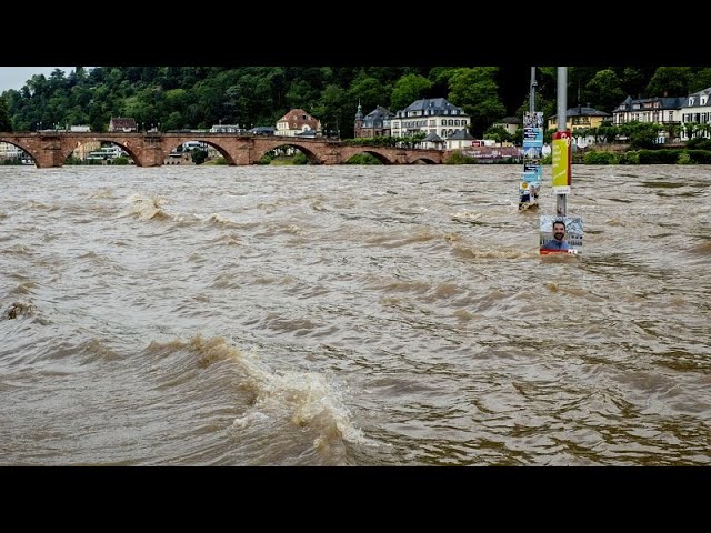 ⁣Lluvias torrenciales provocan tres muertos en inundaciones generalizadas en Alemania