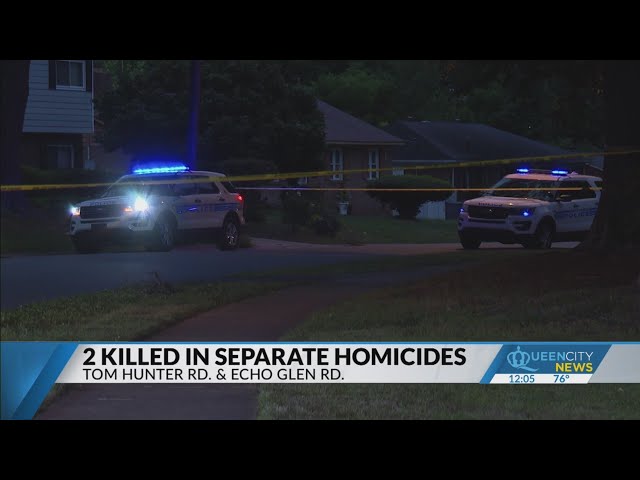 ⁣2 men killed overnight in separate N. CLT shootings