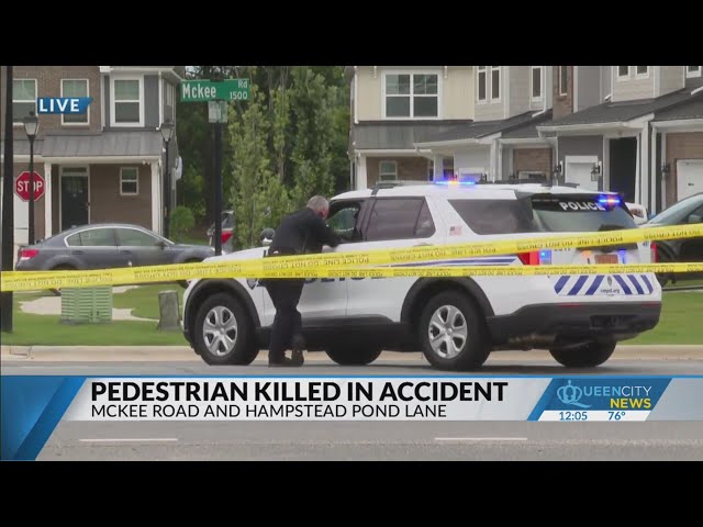 ⁣Pedestrian dies after being hit by vehicle in Matthews