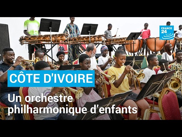 ⁣Côte d'Ivoire : un orchestre philharmonique d’enfants en zone rurale • FRANCE 24