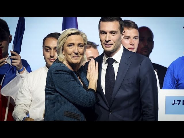⁣Dernière ligne droite pour la campagne des élections européennes en France