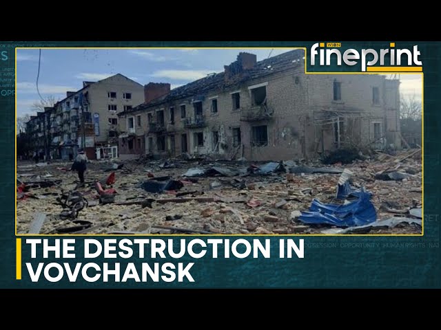 ⁣Russia-Ukraine War: Drone shows scale of destruction in Ukraine's Vovchansk | WION Fineprint