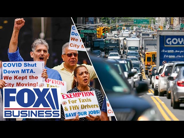⁣TRUCKERS V. NYC: Lawsuit filed against city’s ‘unfair’ congestion, traffic fees