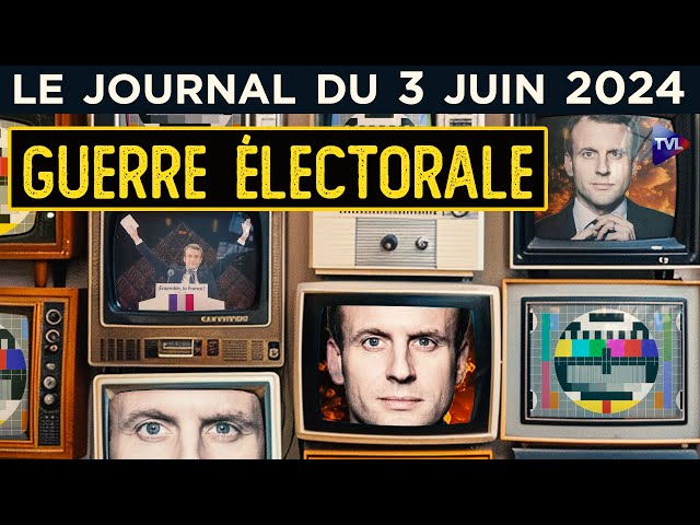 Macron, le coup d’État guerrier ? - JT du lundi 3 juin 2024