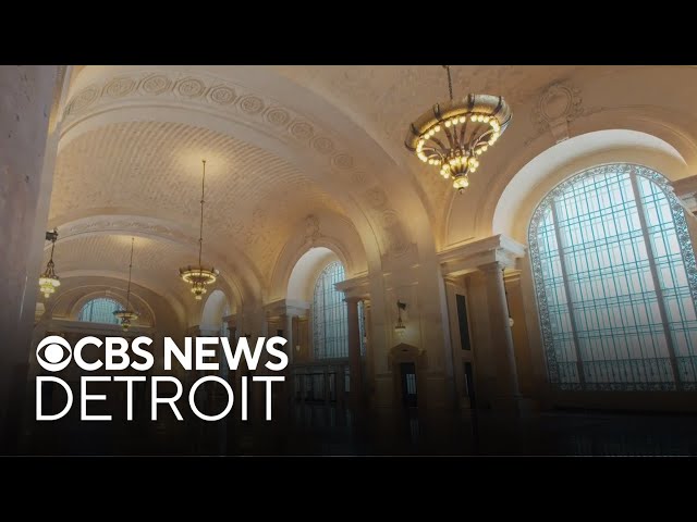 ⁣A look inside Michigan Central Station