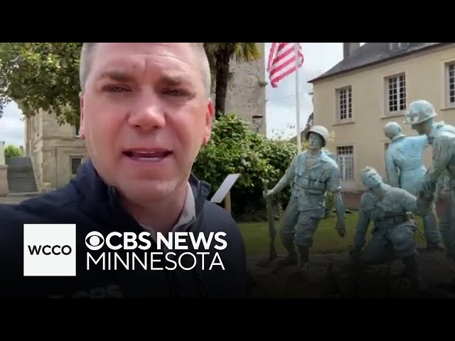 ⁣Minnesota WWII service member enshrined in Périers, France