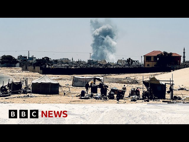 ⁣US president Joe Biden urges Israel and Hamas to reach Gaza ceasefire deal | BBC News