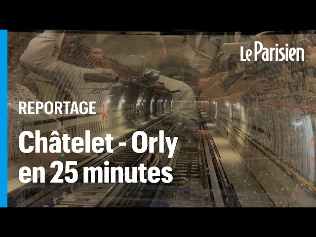 ⁣Ligne 14 : le 24 juin, vous pourrez prendre le métro pour aller à l’aéroport d’Orly