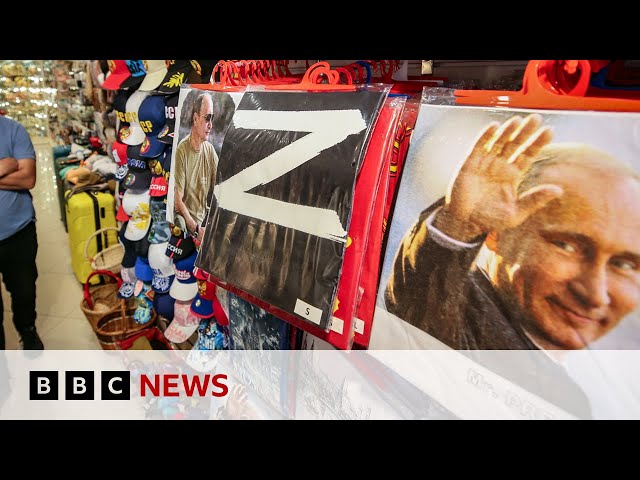 ⁣Russia cracks down on dissent as propaganda boasts economic and military success  | BBC News