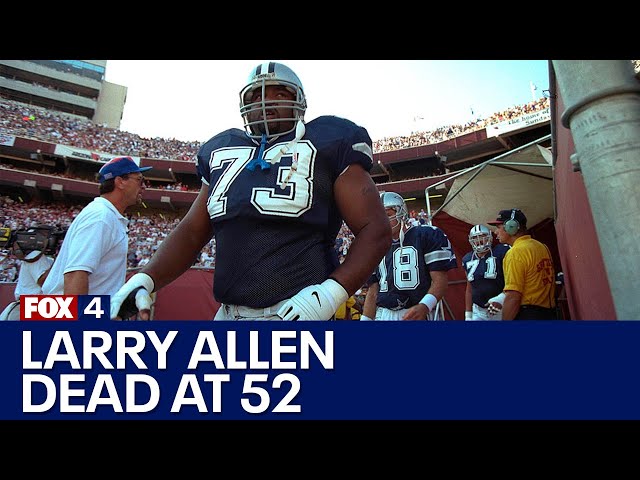 ⁣Dallas Cowboys legend Larry Allen passes away at 52