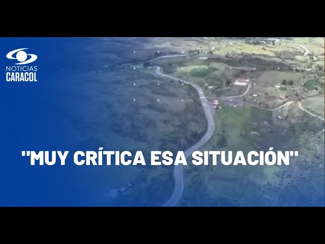 ⁣Drama por cierres viales en Sisga y Cusiana: "Los Llanos se están convirtiendo en una isla"