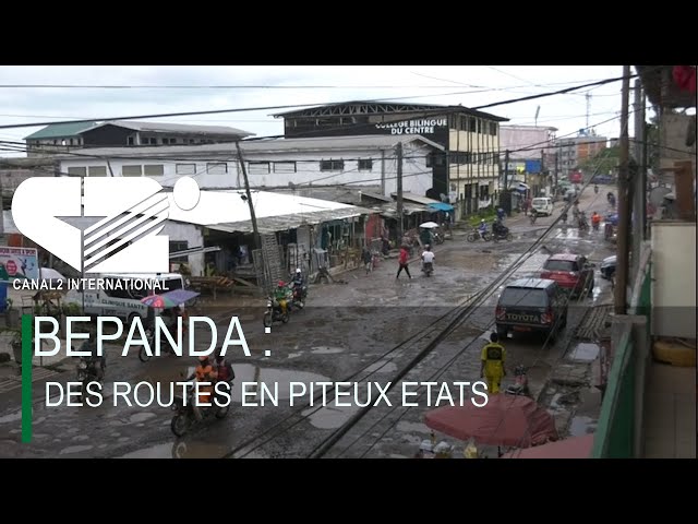 ⁣BEPANDA :  DES ROUTES EN PITEUX ETATS