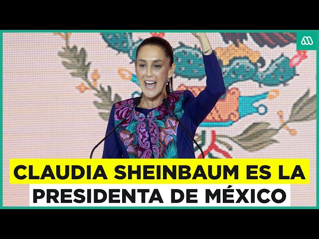 ⁣México tiene presidenta: Claudia Sheinbaum es la primera mandataria de la historia del país