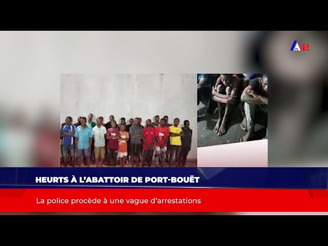 ⁣Heurts à l’abattoir de Port Bouët La police procède à une vague d’arrestations