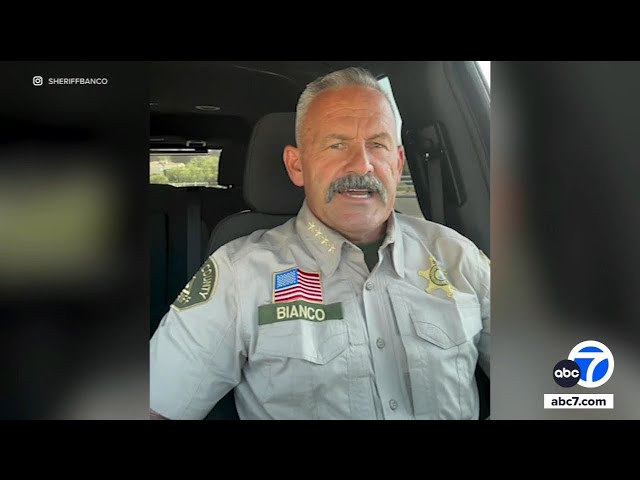 ⁣Sheriff Bianco posts controversial comments after Trump's conviction