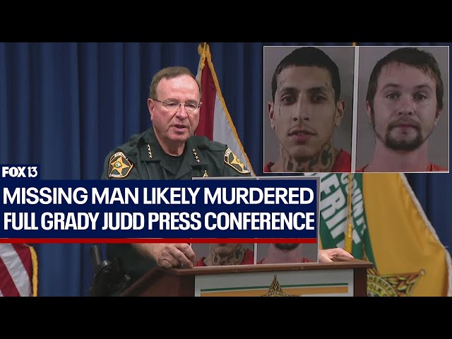 ⁣Missing Florida man likely murdered as deputies arrest 2 suspects