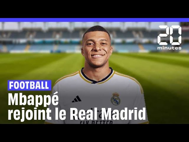 ⁣Kylian Mbappé rejoint le Real Madrid #shorts