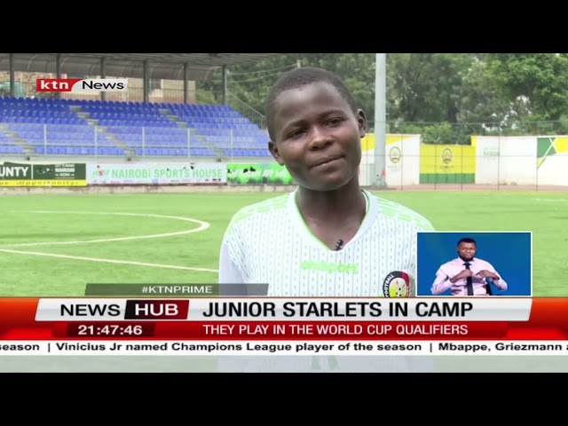 ⁣Junior Starlets in camp