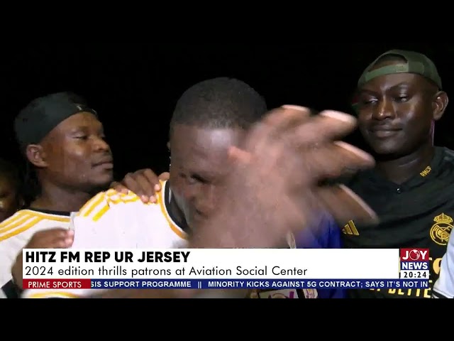 ⁣Hitz FM Rep Ur Jersey: 2024 edition thrills patrons at Aviation Social Center | Prime Sports