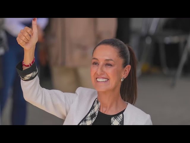 ⁣'First take care of the poor': Mexico elects first woman president Claudia Sheinbaum