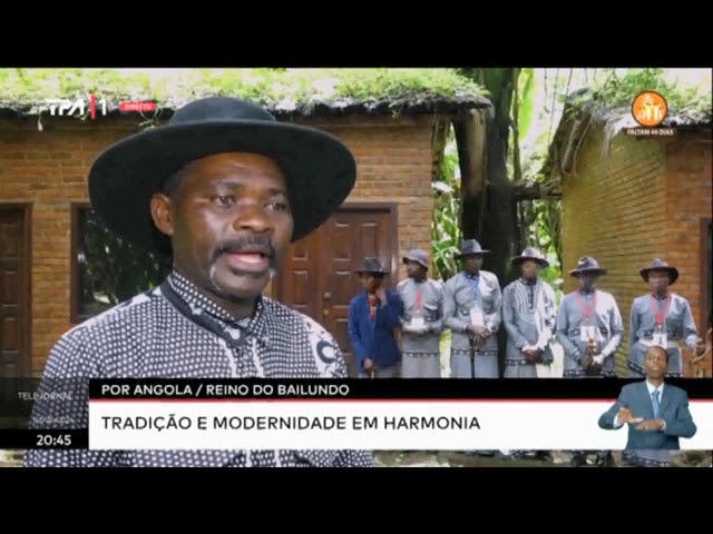 Por Angola : Reino do Bailundo Tradição e Modernidade em harmonia