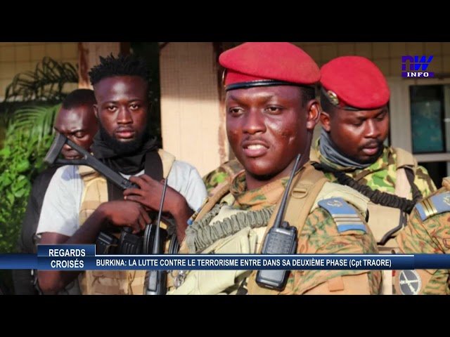 ⁣Burkina : la lutte contre le terrorisme entre dans sa deuxième phase (Cpt. Traore)