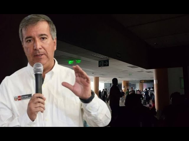 ⁣Ministro de Transportes tras apagón en el Aeropuerto Jorge Chávez: "Pediremos un informe a Corp