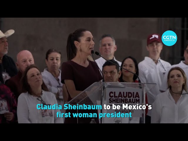 ⁣Claudia Sheinbaum to be Mexico’s first woman president