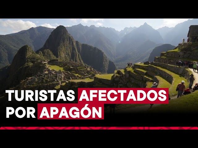⁣Apagón en aeropuerto Jorge Chávez: turistas afectados podrán reprogramar su visita a Machu Picchu