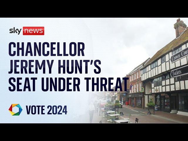 ⁣'Good riddance': Why voters in Jeremy Hunt's constituency may switch vote | Election 