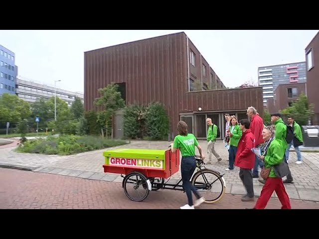 ⁣Los candidatos de las elecciones europeas en Países Bajos apuran el último tramo de campaña