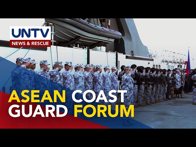 ⁣ASEAN countries, magtitipon para sa Coast Guard Forum sa Samal Island