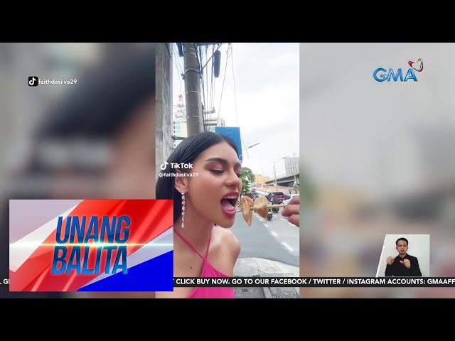 ⁣Faith Da Silva, trending sa kaniyang kuwelang "Hard launch" entry | Unang Balita