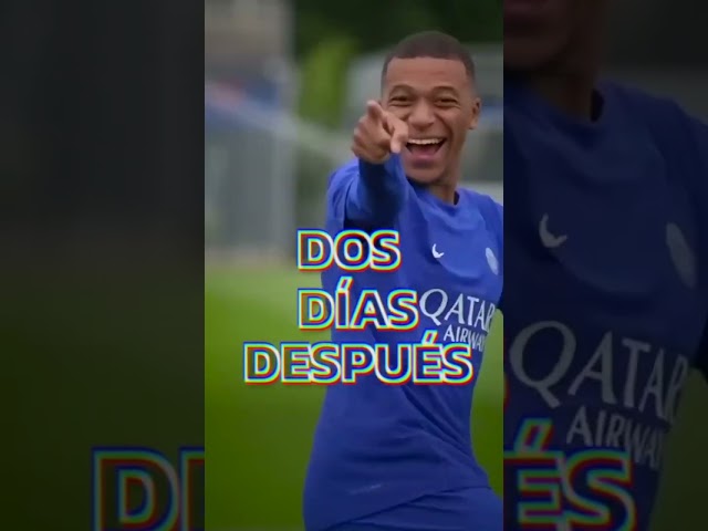 ¡BOMBAZO MERENGUE! Mbappé llega al Real Madrid #shorts