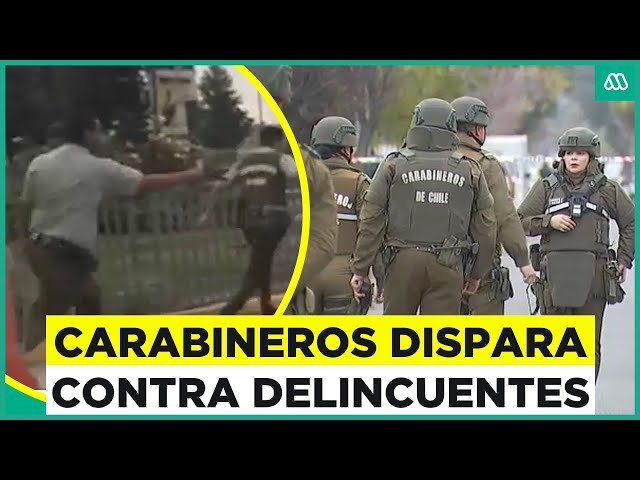 ¿Estás de acuerdo? Policías reaccionan disparando contra delincuentes