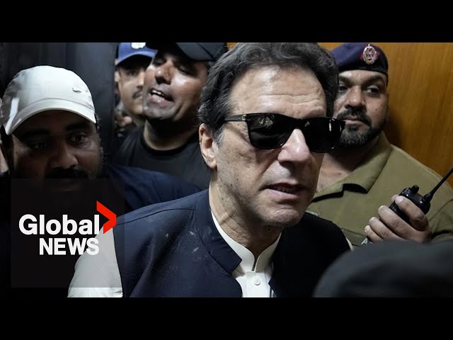 ⁣Pakistan high court overturns Imran Khan's conviction for leaking state secrets
