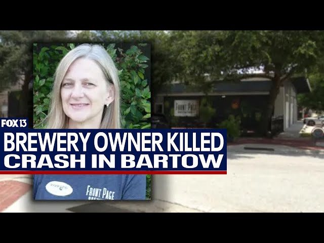 ⁣Owner of popular brewery among 2 killed in Bartow crash